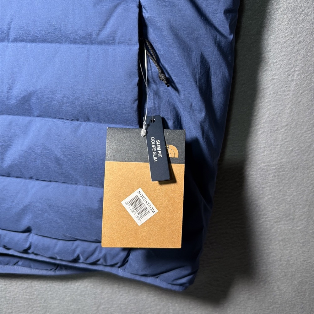 The North Face Mens 600 Fill Down Puffer Vest Size Large Blue Black Full Zip XL - Picture 4 of 9